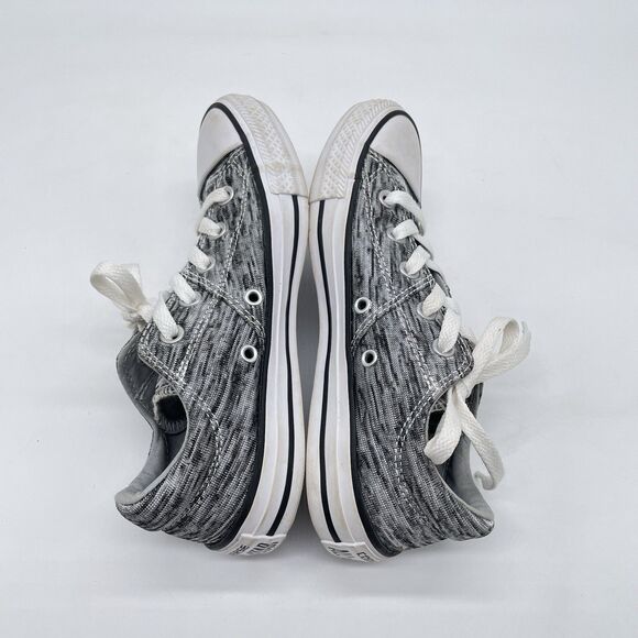 Converse Womens Chuck Taylor All Star 558557F Gray Casual Shoes Sneakers Size 6 - Picture 6 of 10